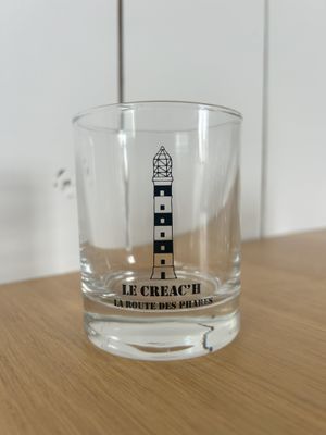 VERRES X6 PERSONNALISÉS "ROUTE DES PHARES"