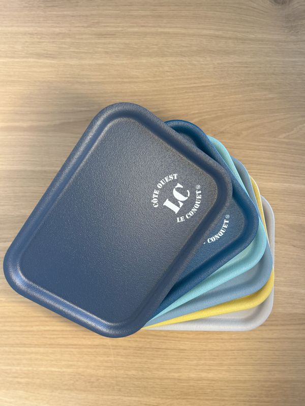 PLATEAUX PERSONNALISÉS "CÔTE OUEST LC LE CONQUET" 20X30 PLATEAUX PERSONNALISÉS "CÔTE OUEST LC LE CONQUET" 20X30