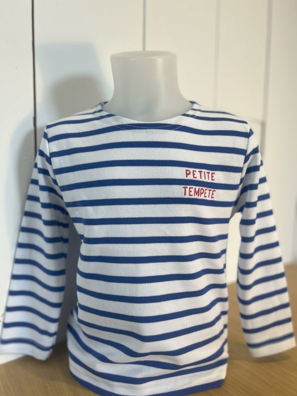 MARINIÈRE ENFANT "PETITE TEMPÊTE" MARINIÈRE ENFANT "PETITE TEMPÊTE"
