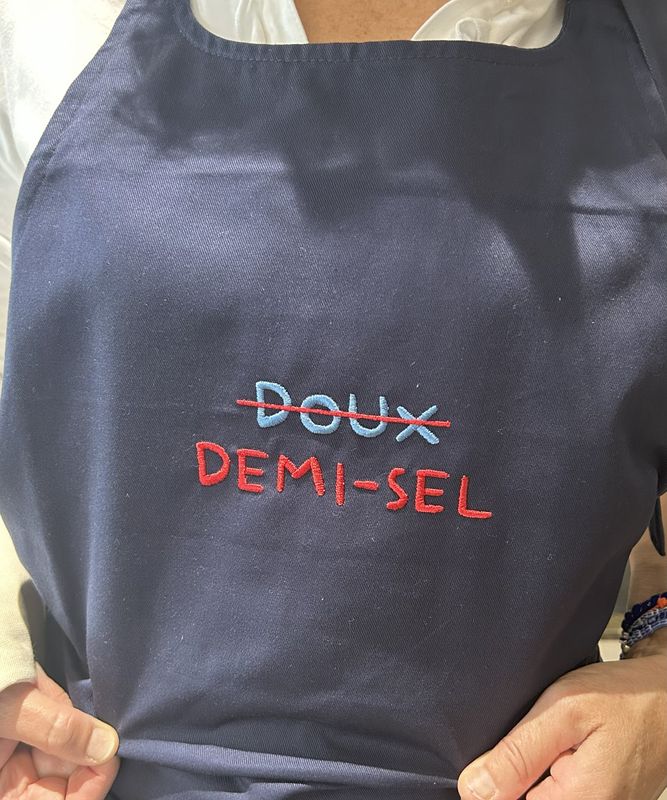 TABLIER "DEMI-SEL"