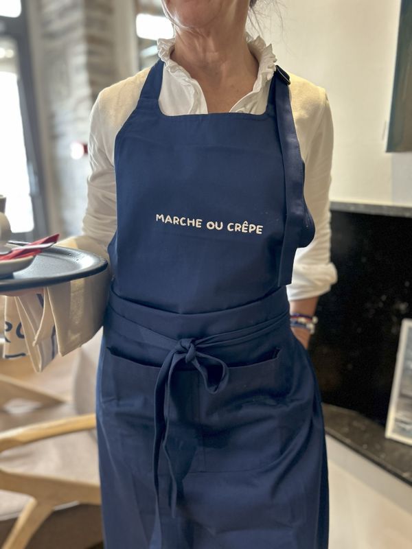 TABLIER "MARCHE OU CRÊPE"
