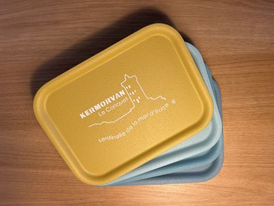 PLATEAUX PERSONNALISÉS "KERMORVAN" 20X30