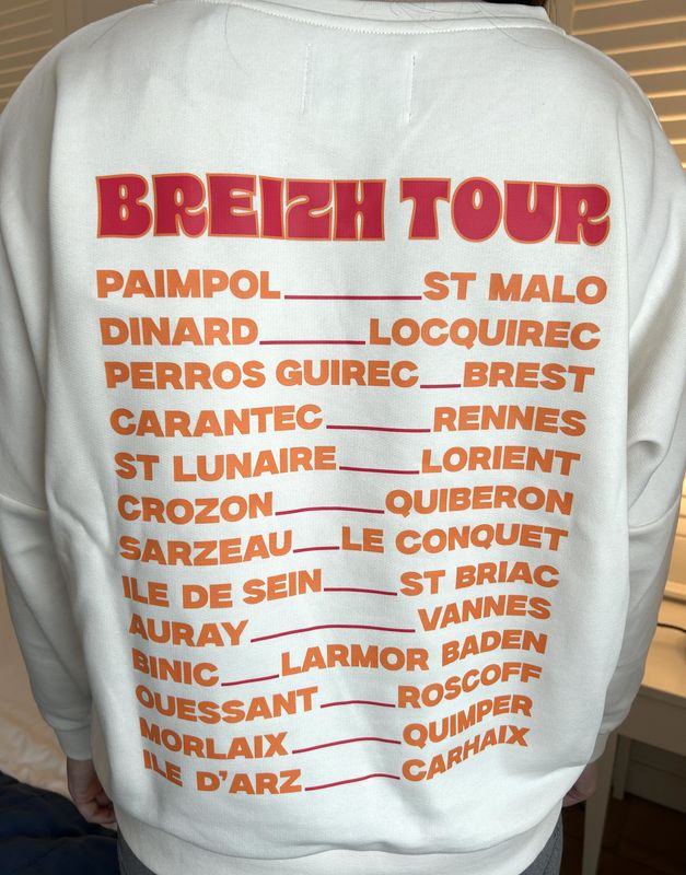 SWEAT FEMME "BREIZH TOUR"