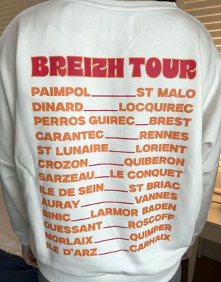 SWEAT FEMME "BREIZH TOUR"