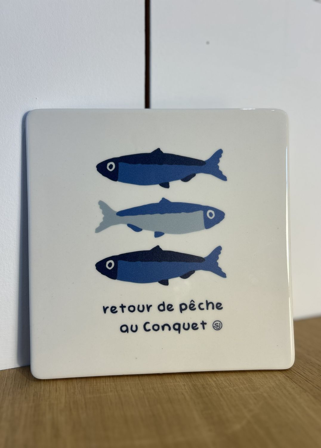 DESSOUS DE PLAT "RETOUR DE PÊCHE AU CONQUET"