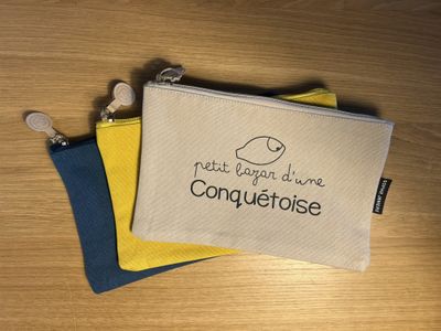 TROUSSE "PETIT BAZAR D'UNE CONQUÉTOISE"