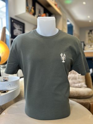 T-SHIRT KAKI "HOMARD"