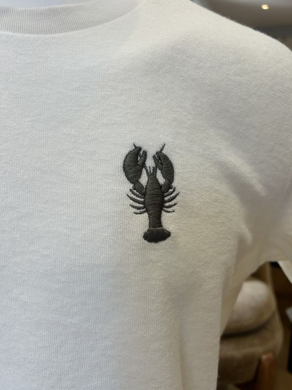 T-SHIRT ÉCRU "HOMARD"