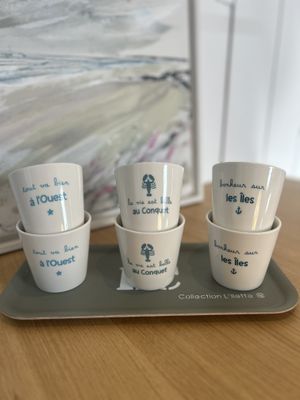 TASSE À CAFÉ PERSONNALISÉE "OUEST ; CONQUET ; ÎLES" TASSE À CAFÉ PERSONNALISÉE "OUEST ; CONQUET ; ÎLES"