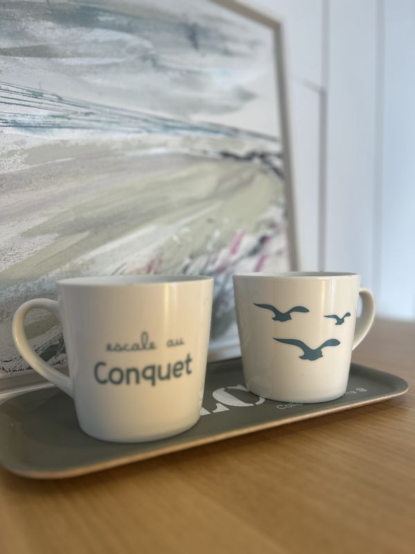 MUG DÉJEUNER "ESCALE AU CONQUET"