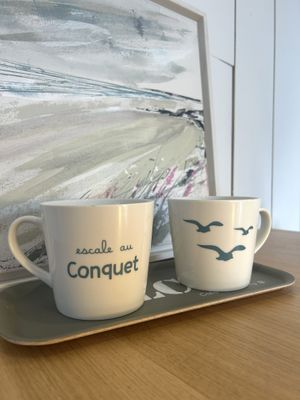 MUG DÉJEUNER "ESCALE AU CONQUET" MUG DÉJEUNER "ESCALE AU CONQUET"