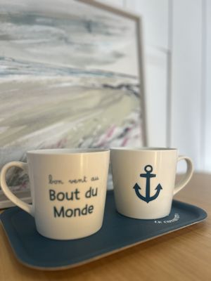 MUG DÉJEUNER "BON VENT AU BOUT DU MONDE"