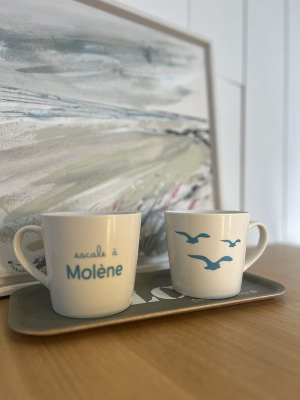 MUG DÉJEUNER "ESCALE À MOLÈNE"