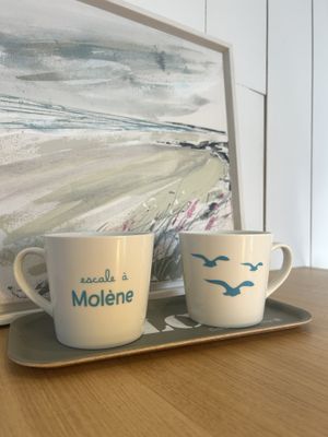 MUG DÉJEUNER "ESCALE À MOLÈNE" MUG DÉJEUNER "ESCALE À MOLÈNE"