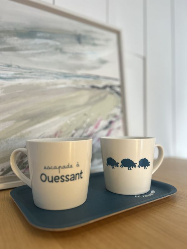 MUG DÉJEUNER "ESCAPADE À OUESSANT"