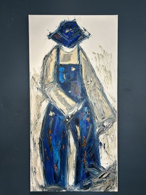 "LE PÊCHEUR" 100X50/ 54-74