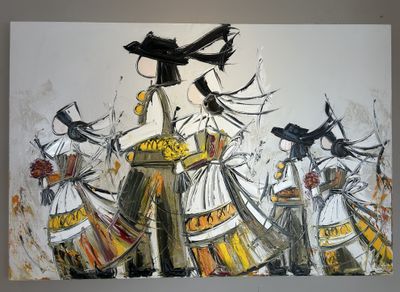 "NOCES BRETONNES" 120X80 / 55-40 "NOCES BRETONNES" 120X80 / 55-40