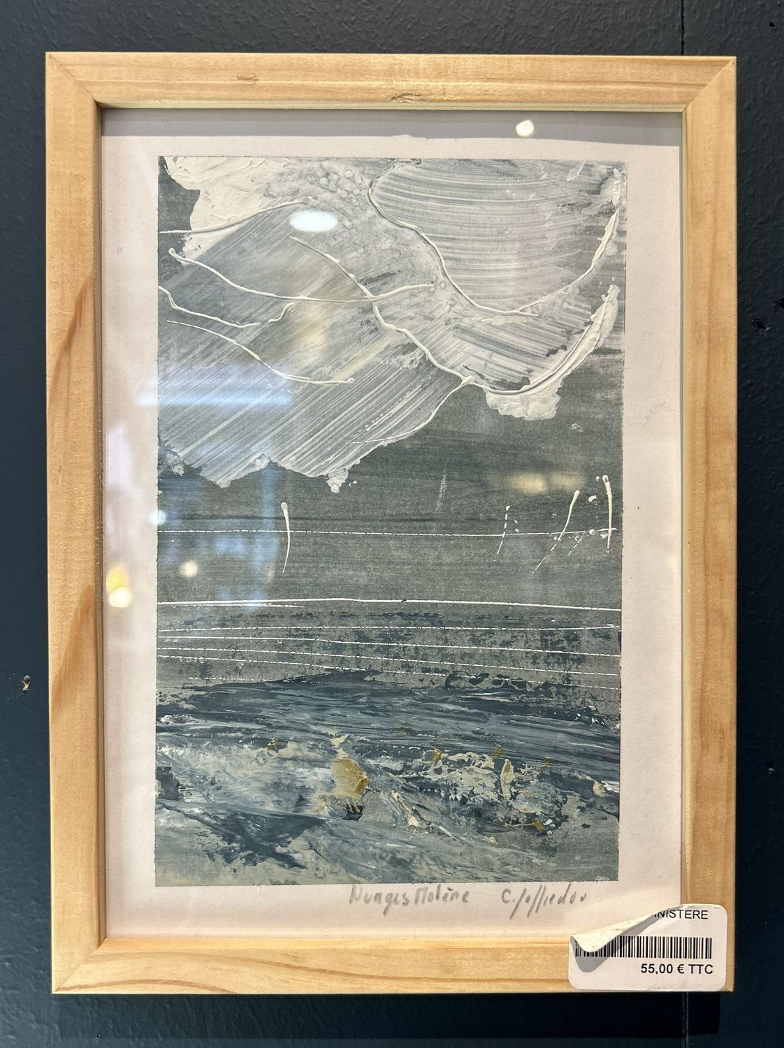 CADRE "NUAGES SUR MOLÈNE" - LES PETITS FINISTÈRE A5 CADRE "NUAGES SUR MOLÈNE" - LES PETITS FINISTÈRE A5