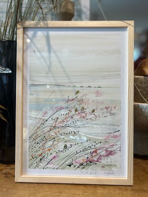 CADRE "TAS DE POIS" - LES PETITS FINISTÈRE A4
