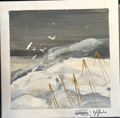 "BREST DANS LES NUAGES" 30X30 - 112233
