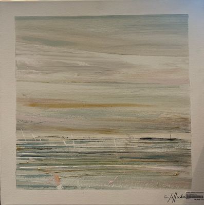 "OUESSANT AU LOIN" 40X40 - 851217