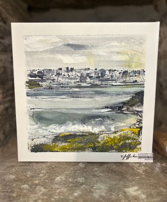"BREST ; VUE DE PLOUGASTEL" 30X30 - 112218