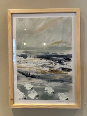 CADRE "OUESSANT DORÉ" - LES PETITS FINISTÈRE A4