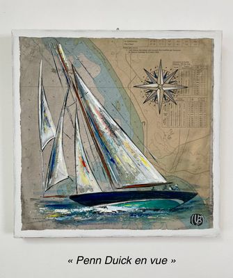 "PENN DUICK EN VUE" 30X30 "PENN DUICK EN VUE" 30X30