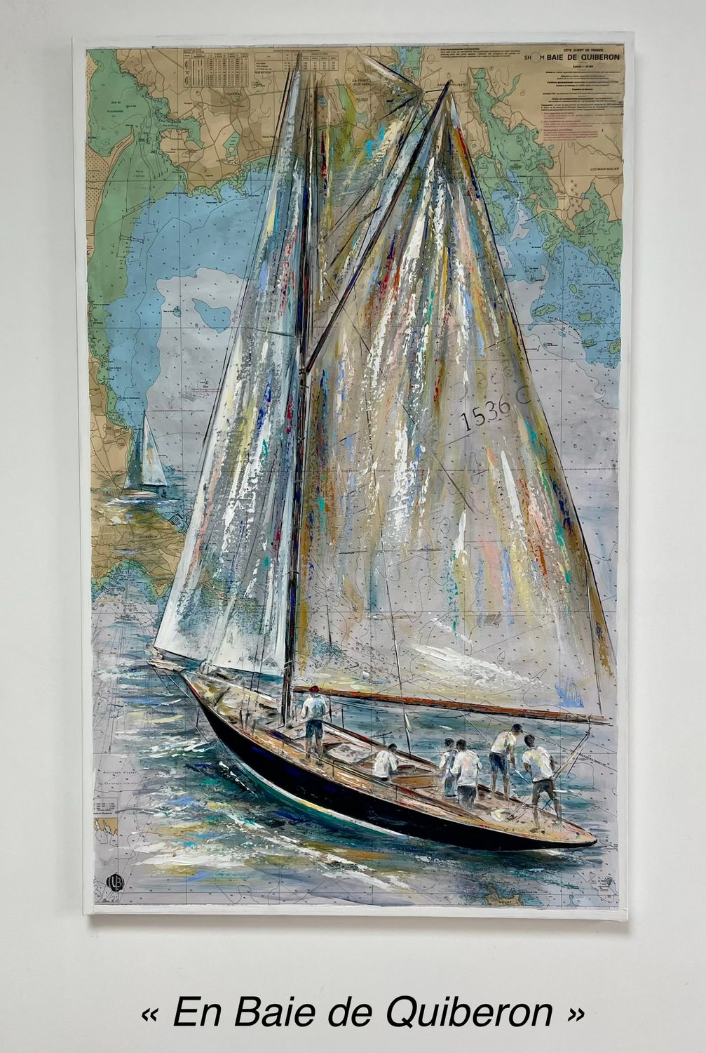 "EN BAIE DE QUIBERON - PENN DUICK" 73X116