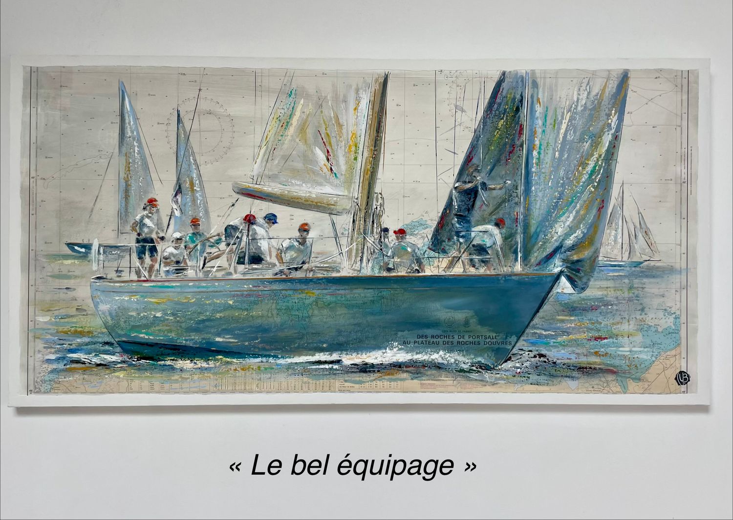 "LE BEL ÉQUIPAGE" 120X60