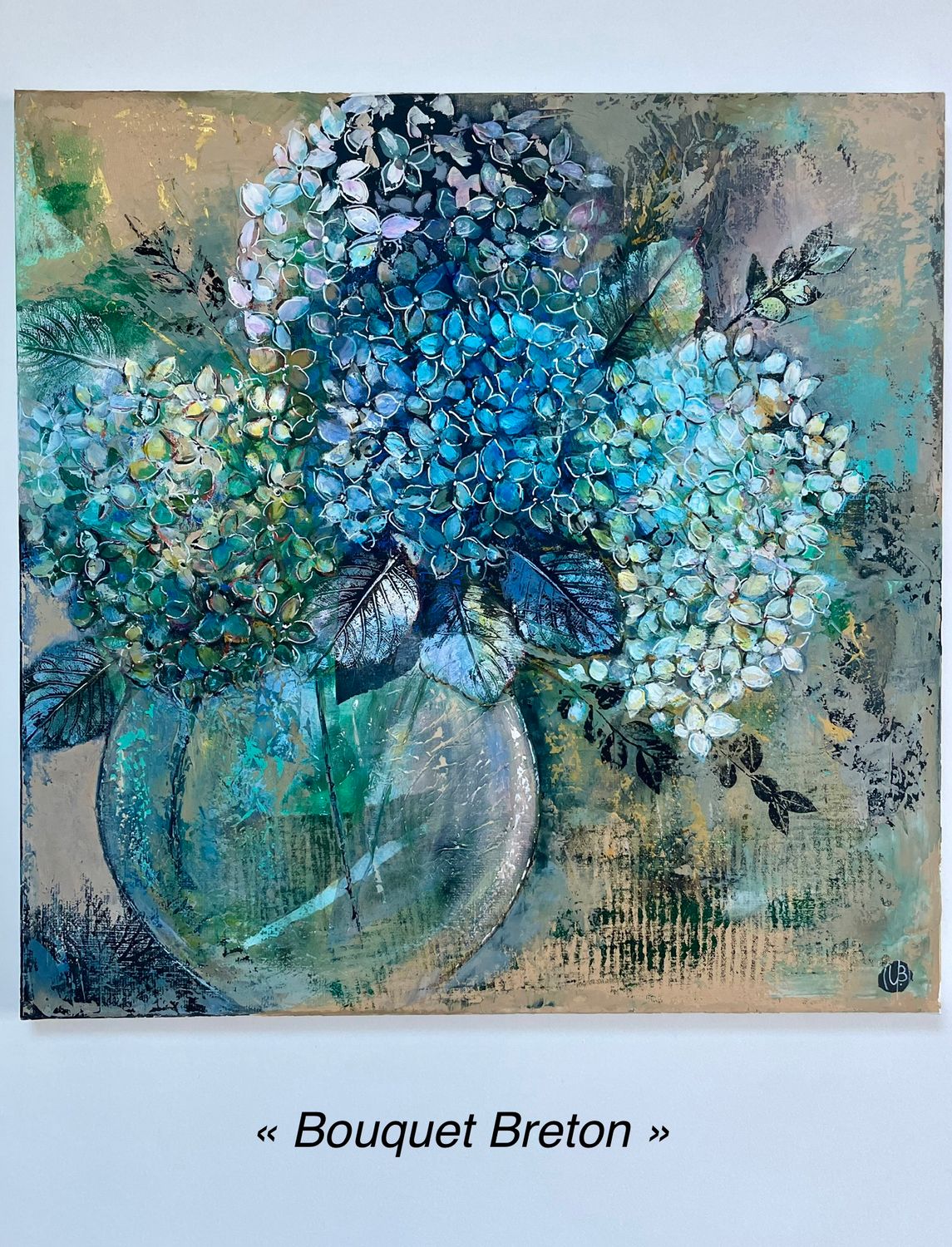"BOUQUET BRETON" 80X80