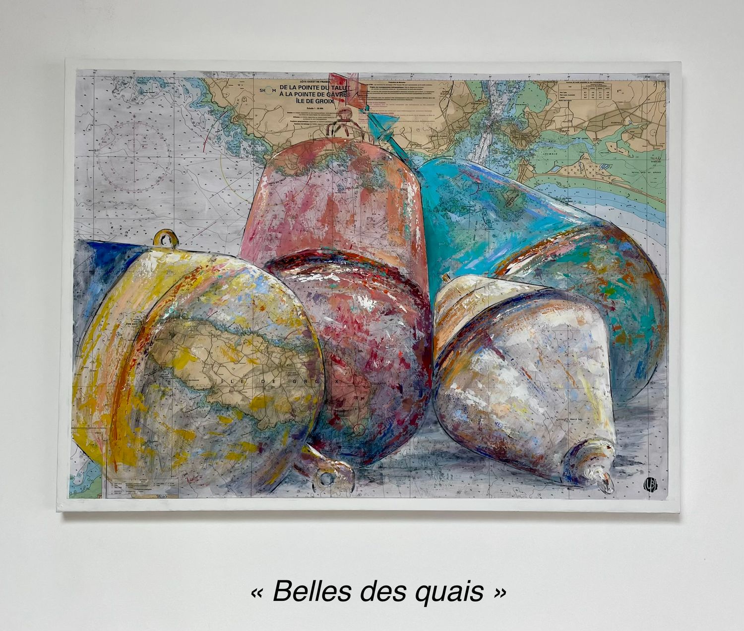 "BELLES DES QUAIS" 100X73