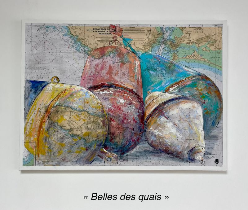 "BELLES DES QUAIS" 100X73