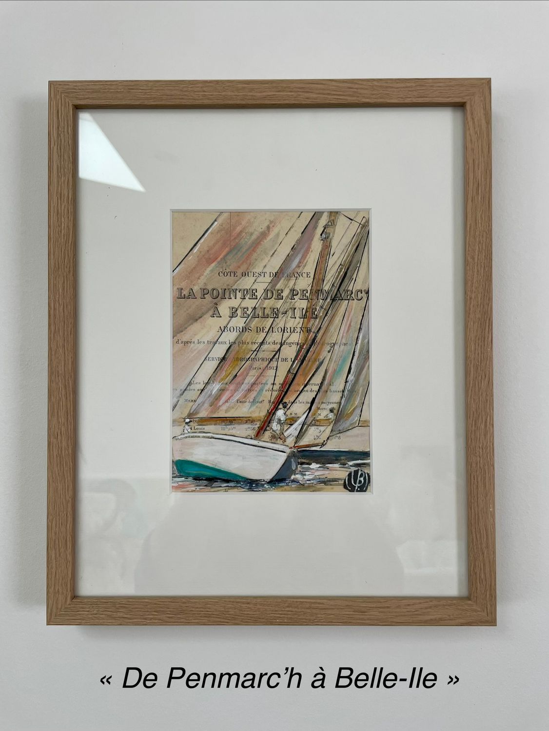 "DE PENMARC'H À BELLE ILE" 26X32
