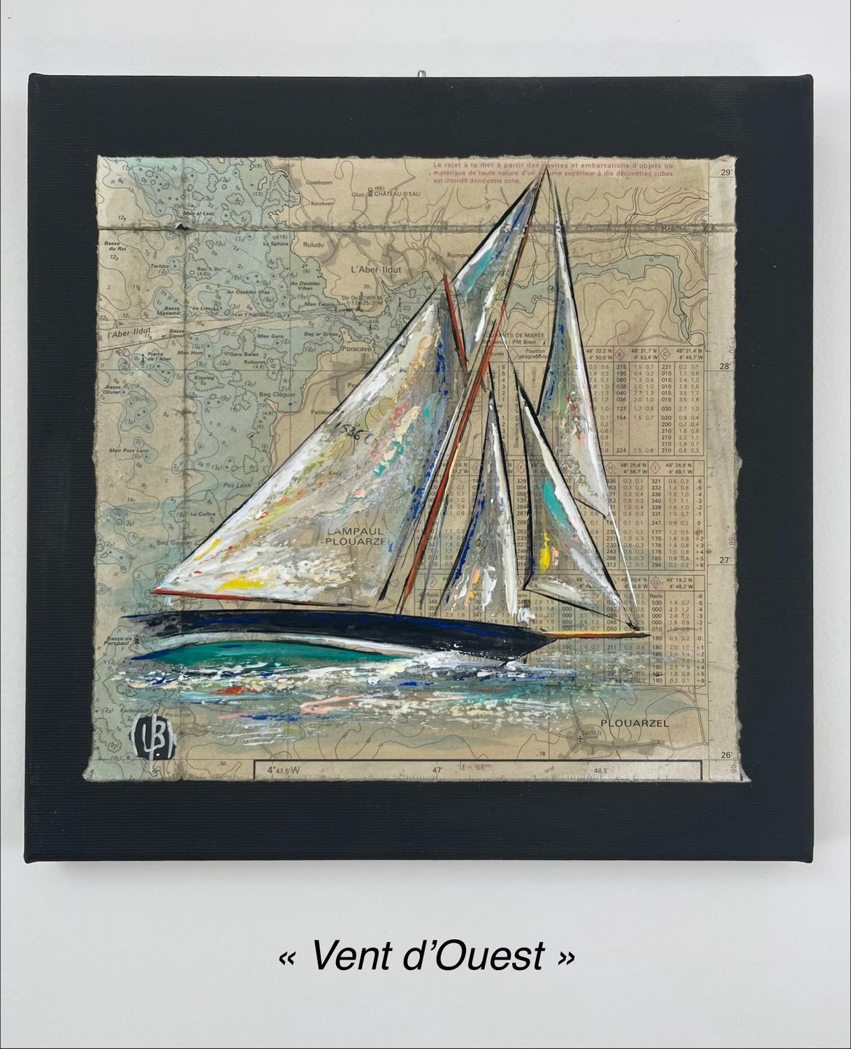 "VENT D'OUEST" 30X30 "VENT D'OUEST" 30X30