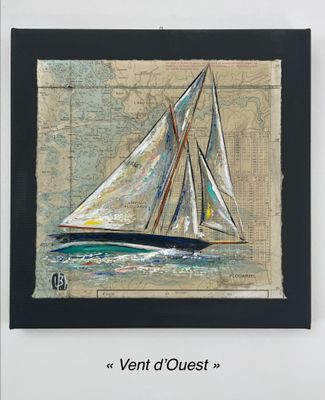 "VENT D'OUEST" 30X30 "VENT D'OUEST" 30X30