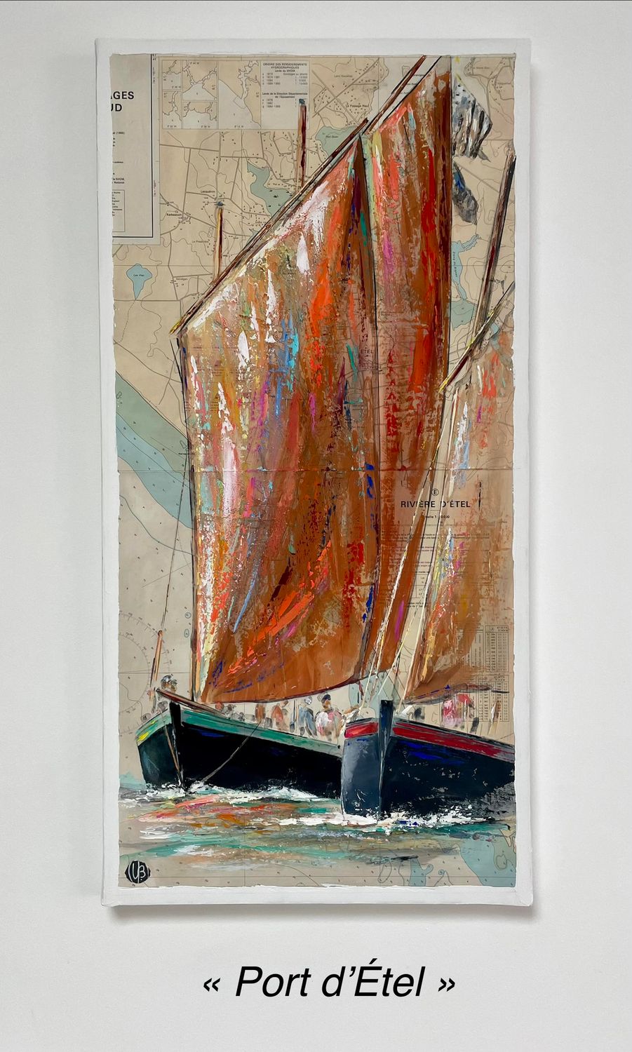 "PORT D'ÉTEL" 40X80
