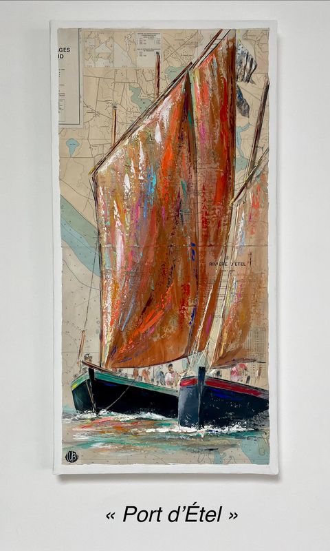 "PORT D'ÉTEL" 40X80