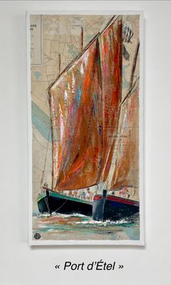 "PORT D'ÉTEL" 40X80
