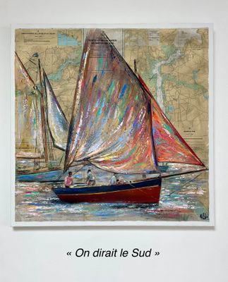 "ON DIRAIT LE SUD" 80X80 "ON DIRAIT LE SUD" 80X80
