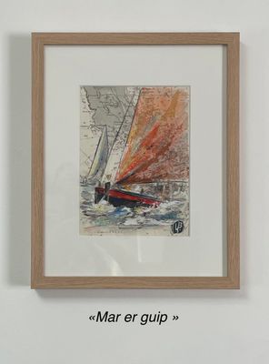 "MAR ER GUIP" 26X32