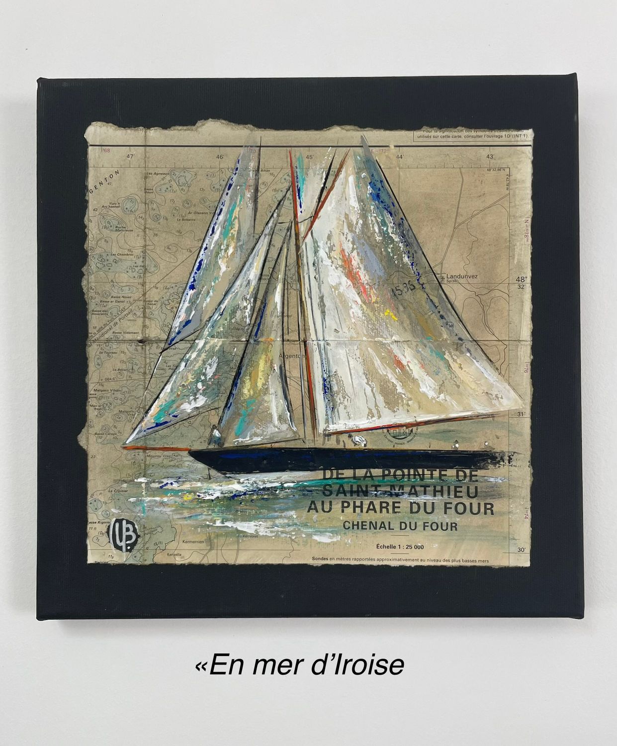 "EN MER D'IROISE" 30X30 "EN MER D'IROISE" 30X30