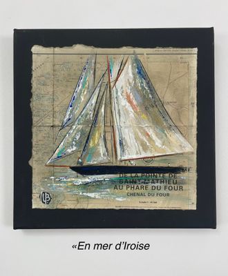"EN MER D'IROISE" 30X30 "EN MER D'IROISE" 30X30