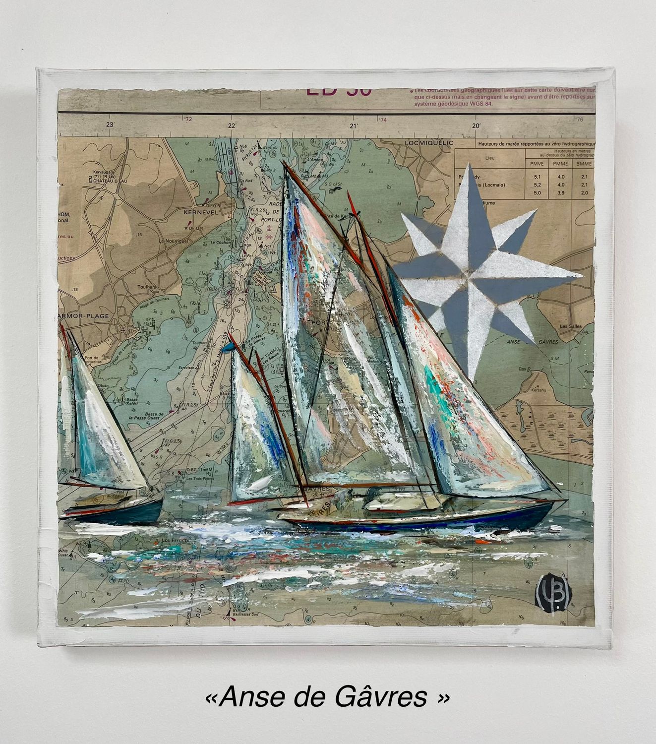 "ANSE DE GÂVRES" 30X30
