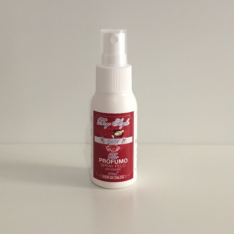 profumo bio antiodore fior di talco 50 ml per cani