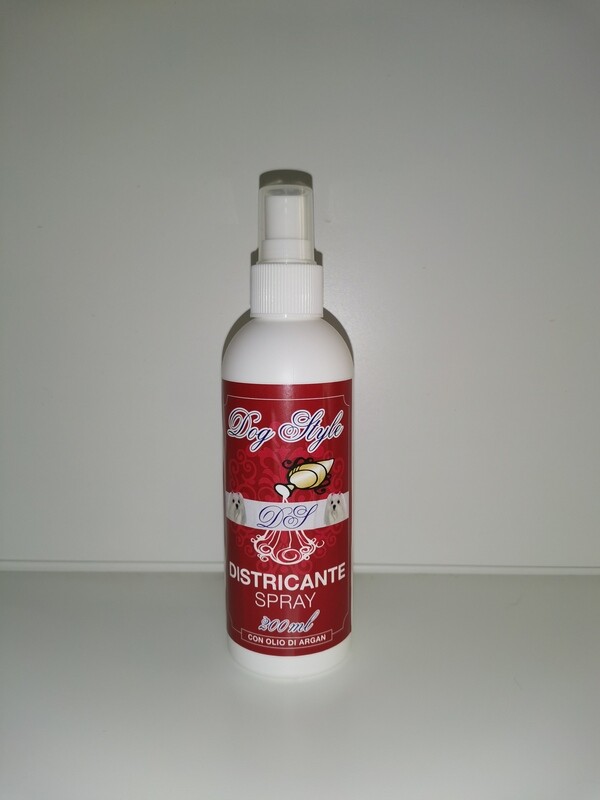 Districante spray con olio di Argan