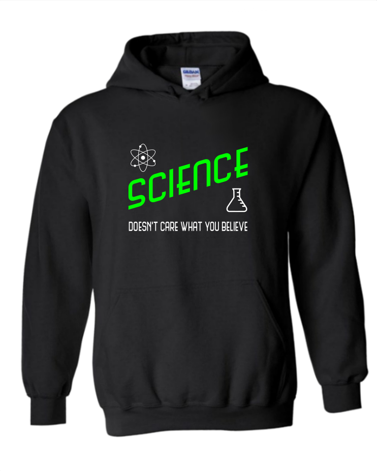 Science - Unisex Hoodie, Colour: Black