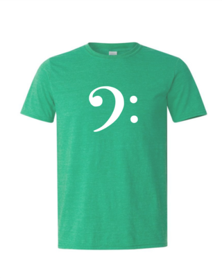 Bass Clef - Mens Softstyle T-Shirt