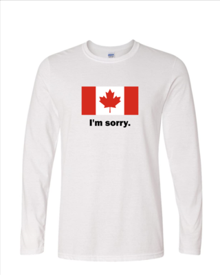 I&#39;m Sorry - Mens Long Sleeve
