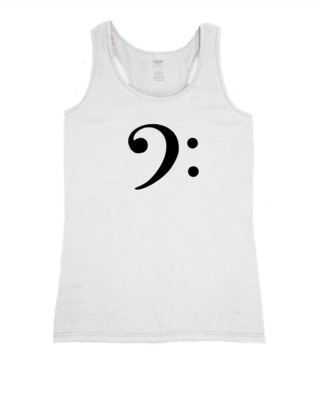 Bass Clef - Ladies Tank Top